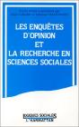 Les Enquêtes D'Opinion Et La Recherche En Sciences Sociales - Preview