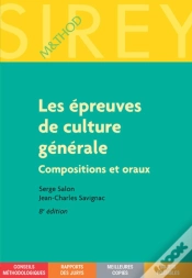 Capa do artigo Les Épreuves De Culture Générale. 8e Éd. - Compositions Et Oraux