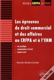 Capa do artigo Les Épreuves De Droit Commercial & Des Affaires Au Crfpa Et À L