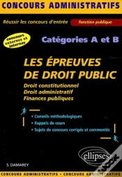 Capa do artigo Les Épreuves De Droit Public Aux Concours Administratifs - Catégories A Et B