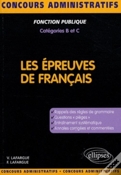 Capa do artigo Les Épreuves De Français. Concours De Catégories B Et C