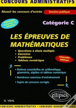 Capa do artigo Les Épreuves De Mathématiques - Catégorie C - Nouvelle Édition