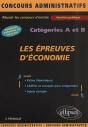 Les Épreuves D'Économie - Catégories A Et B - Preview