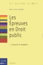 Les Épreuves En Droit Public - Preview
