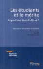 Les Étudiants Et La Croyance En La Méritocratie ; À Quoi Bon Être Diplômé ? - Preview