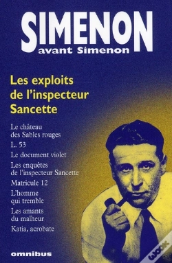 Capa do artigo Les Exploits De L'Inspecteur Sancette T.1