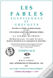 Capa do artigo Les Fables Egyptiennes Et Grecques - T.I & Ii - De Dom Antoine-Joseph Pernety