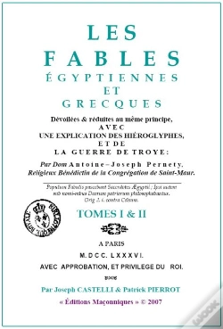 Capa do artigo Les Fables Egyptiennes Et Grecques - T.I & Ii - De Dom Antoine-Joseph Pernety