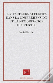 Capa do artigo Les Facteurs Affectifs Dans La Compréhension Et La Mémorisation Des Textes