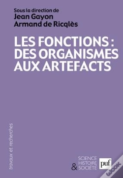 Capa do artigo Les Fonctions : Des Organismes Aux Artefacts