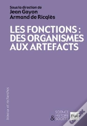 Les Fonctions : Des Organismes Aux Artefacts