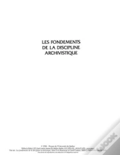Capa do artigo Les Fondements De La Discipline Archivistique