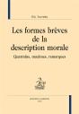 Les Formes Brèves De La Description Morale ; Quatrains, Maximes, Remarques - Preview