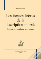 Capa do artigo Les Formes Brèves De La Description Morale ; Quatrains, Maximes, Remarques