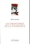 Les Frontieres De La Tolerance