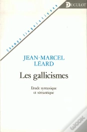Capa do artigo Les Gallicismes