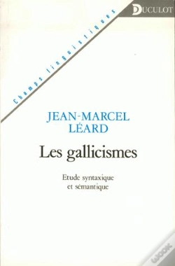 Capa do artigo Les Gallicismes