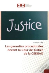 Les Garanties Procedurales Devant La Cour De Justice De La Cedeao