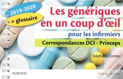 Capa do artigo Les Generiques En Un Coup D'Oeil Pour Les Infirmiers 2019-2020 - Correspondance Dci - Princeps