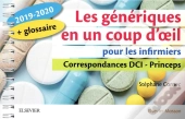 Les Generiques En Un Coup D'Oeil Pour Les Infirmiers 2019-2020 - Correspondance Dci - Princeps