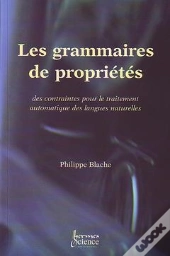 Les Grammaires De Proprietes Des Contraintes Pour Le Traitement Automatique Des Langues