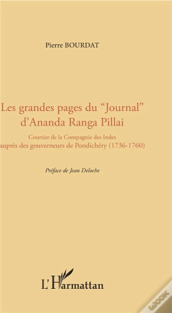 Capa do artigo Les Grandes Pages Du Journal D'Ananda Ranga Pillai