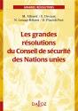 Les Grandes Résolutions Du Conseil De Sécurité Des Nations Unies - Preview