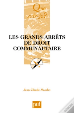Capa do artigo Les Grands Arrêts De Droit Communautaire (3e Édition)