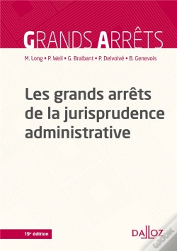 Capa do artigo Les Grands Arrêts De La Jurisprudence Administrative (19e Édition)