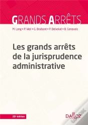 Capa do artigo Les Grands Arrets De La Jurisprudence Administrative - 20e Ed.