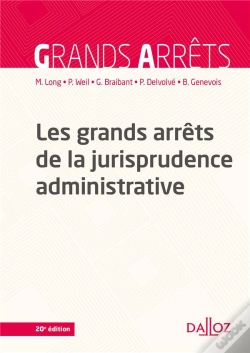 Capa do artigo Les Grands Arrets De La Jurisprudence Administrative - 20e Ed.