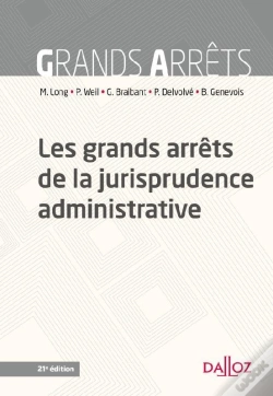 Capa do artigo Les Grands Arrêts De La Jurisprudence Administrative (21e Édition)
