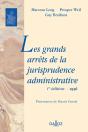 Les Grands Arrêts De La Jurisprudence Administrative. Édition De 1956 - Réimpression De L'Édition De 1956 - Preview