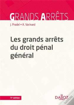 Capa do artigo Les Grands Arrêts Du Droit Pénal Général