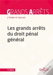 Capa do artigo Les Grands Arrêts Du Droit Pénal Général