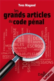 Capa do artigo Les Grands Articles Du Code Pénal