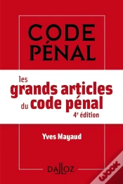 Capa do artigo Les Grands Articles Du Code Pénal