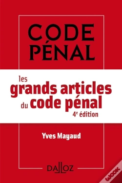 Capa do artigo Les Grands Articles Du Code Pénal