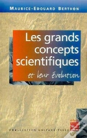 Capa do artigo Les Grands Concepts Scientifiques Et Leur Évolution