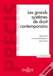 Les Grands Systèmes De Droit Contemporains (12e Édition)