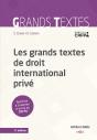 Les Grands Textes De Droit International Privé (5e Édition) - Preview