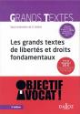 Les Grands Textes De Libertés Et Droits Fondamentaux - Preview