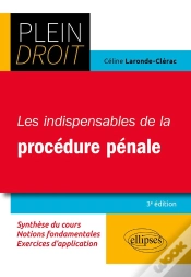 Capa do artigo Les Indispensables De La Procédure Pénale (3e Édition)
