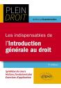 Les Indispensables De L'Introduction Générale Au Droit (2e Édition) - Preview