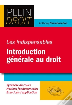 Capa do artigo Les Indispensables De L'Introduction Générale Au Droit
