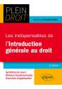 Les Indispensables De L'Introduction Générale Au Droit - Preview