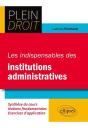 Les Indispensables Des Institutions Administratives - Preview