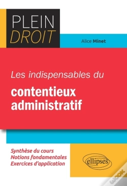 Capa do artigo Les Indispensables Du Contentieux Administratif