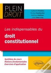Les Indispensables Du Droit Constitutionnel