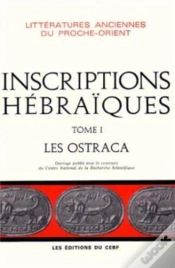 Capa do artigo Les Inscriptions Hebraiques T.1 ; Les Ostracas